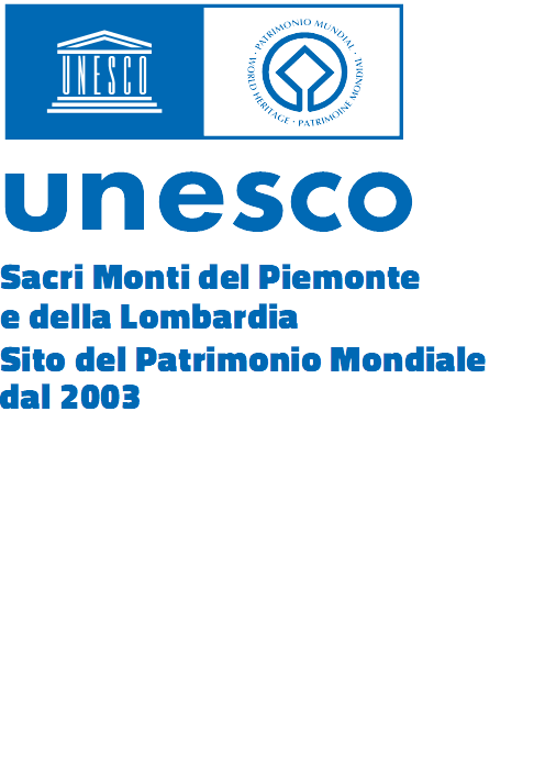 Sacri Monti-Logo des Piemont und der Lombardei